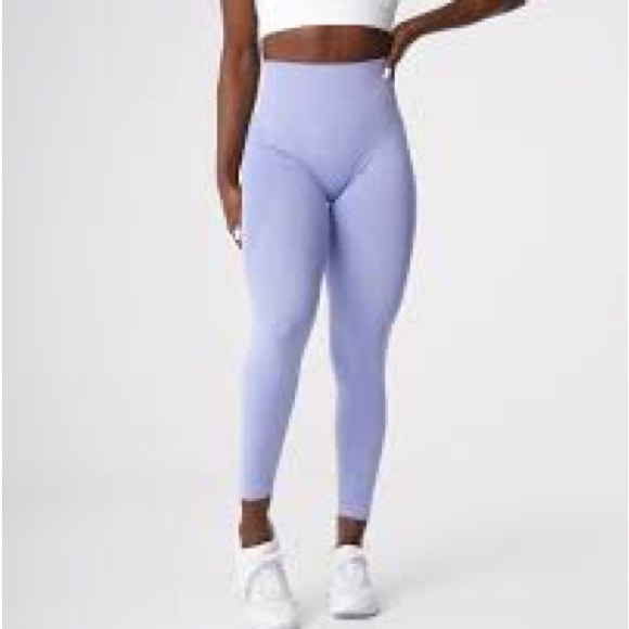 NGVTN Periwinkle curve seamless leggings - Picture 2 of 6